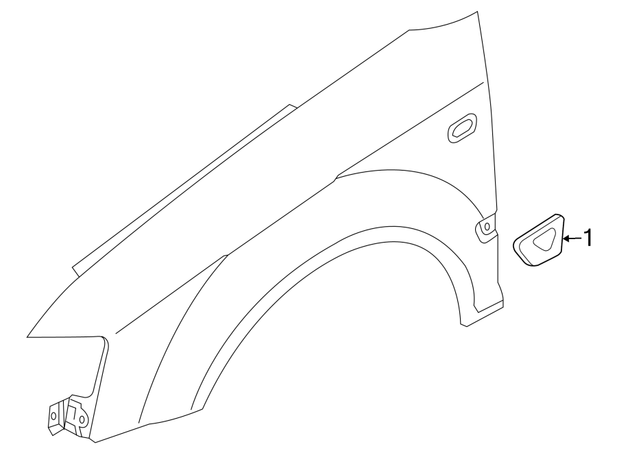 1FENDER. EXTERIOR TRIM.https://images.simplepart.com/images/parts/motor/fullsize/1326120.png