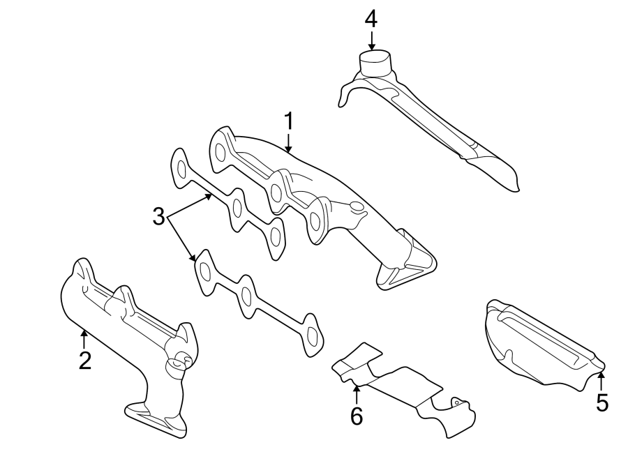 3EXHAUST SYSTEM. MANIFOLD.https://images.simplepart.com/images/parts/motor/fullsize/1326250.png