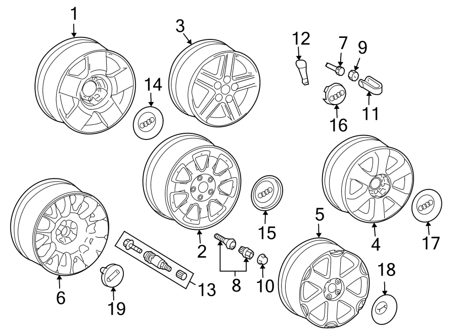 WHEELS. COVERS & TRIM.