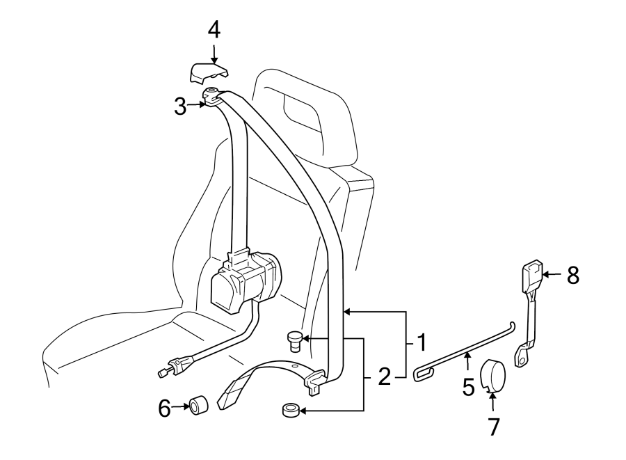 1RESTRAINT SYSTEMS. FRONT SEAT BELTS.https://images.simplepart.com/images/parts/motor/fullsize/1326400.png