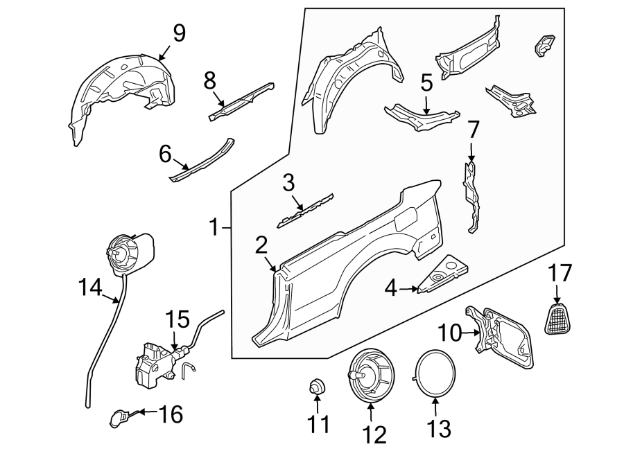 15QUARTER PANEL & COMPONENTS.https://images.simplepart.com/images/parts/motor/fullsize/1326525.png