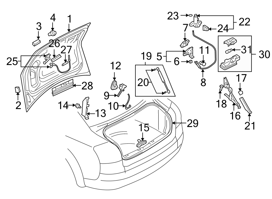 26TRUNK LID. LID & COMPONENTS.https://images.simplepart.com/images/parts/motor/fullsize/1326590.png