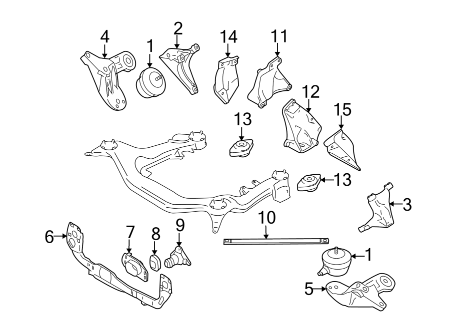 13ENGINE / TRANSAXLE. ENGINE & TRANS MOUNTING.https://images.simplepart.com/images/parts/motor/fullsize/1326720.png