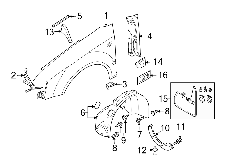 9EXTERIOR TRIM. FENDER & COMPONENTS.https://images.simplepart.com/images/parts/motor/fullsize/1327120.png