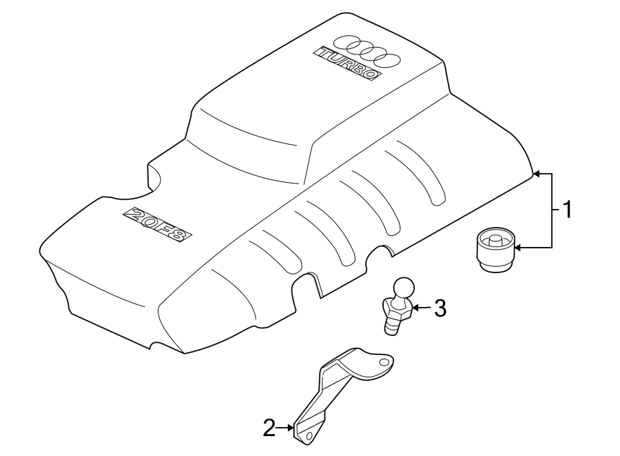 3ENGINE / TRANSAXLE. ENGINE APPEARANCE COVER.https://images.simplepart.com/images/parts/motor/fullsize/1327215.png