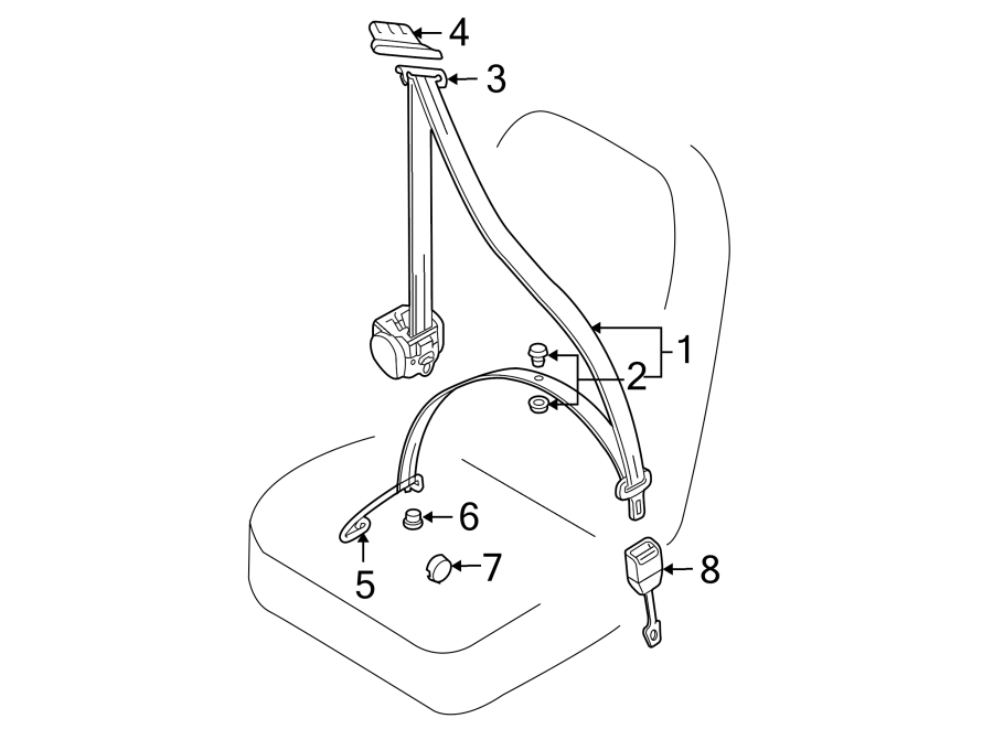 1RESTRAINT SYSTEMS. FRONT SEAT BELTS.https://images.simplepart.com/images/parts/motor/fullsize/1327410.png