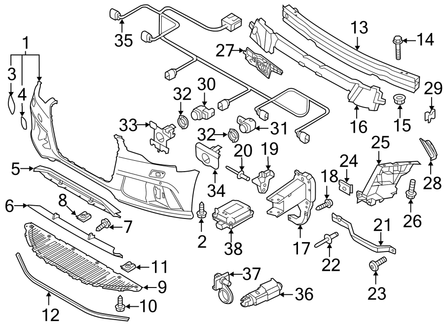 7FRONT BUMPER & GRILLE. BUMPER & COMPONENTS.https://images.simplepart.com/images/parts/motor/fullsize/1330017.png