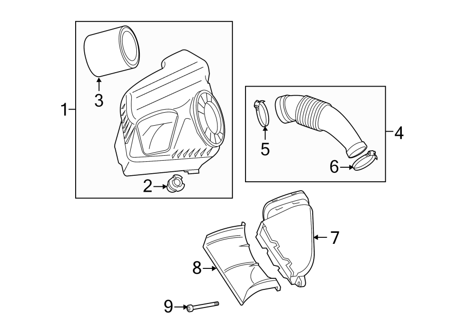 ENGINE / TRANSAXLE. AIR INTAKE.