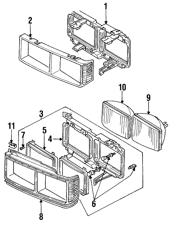 7FRONT LAMPS. HEADLAMP COMPONENTS.https://images.simplepart.com/images/parts/motor/fullsize/133055.png