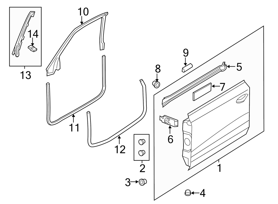 13FRONT DOOR. DOOR & COMPONENTS.https://images.simplepart.com/images/parts/motor/fullsize/1330635.png