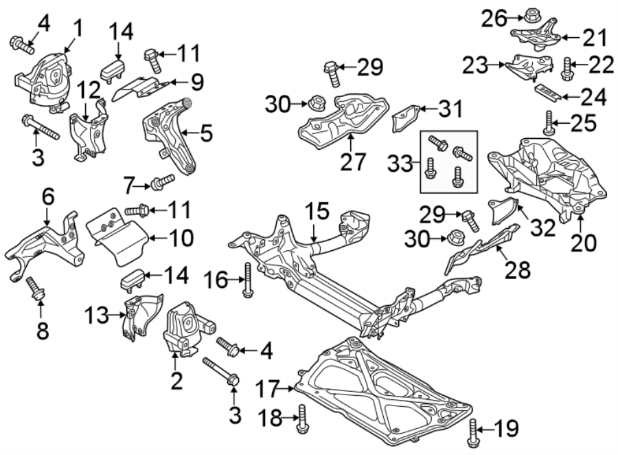 15ENGINE / TRANSAXLE. ENGINE & TRANS MOUNTING.https://images.simplepart.com/images/parts/motor/fullsize/1331360.png