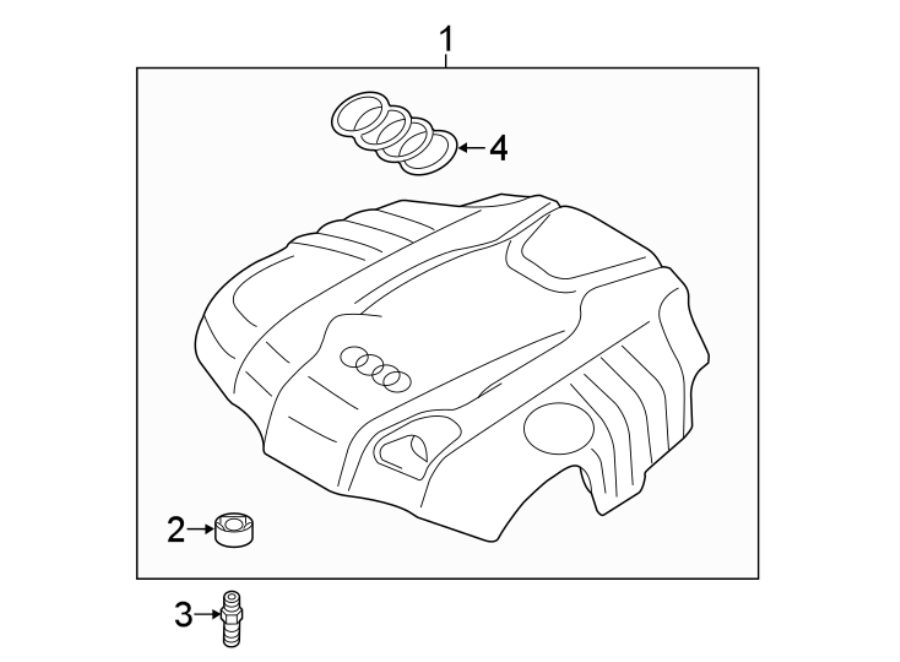 ENGINE / TRANSAXLE. ENGINE APPEARANCE COVER.