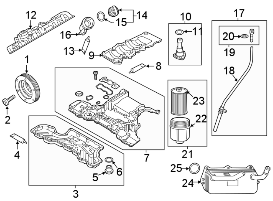 ENGINE / TRANSAXLE. ENGINE PARTS.