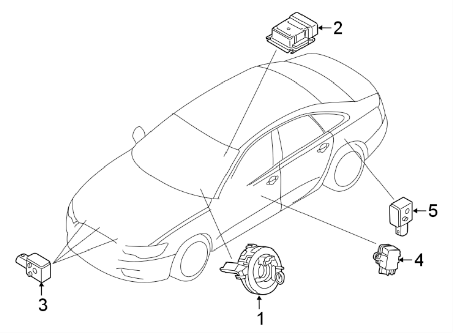 RESTRAINT SYSTEMS. AIR BAG COMPONENTS.