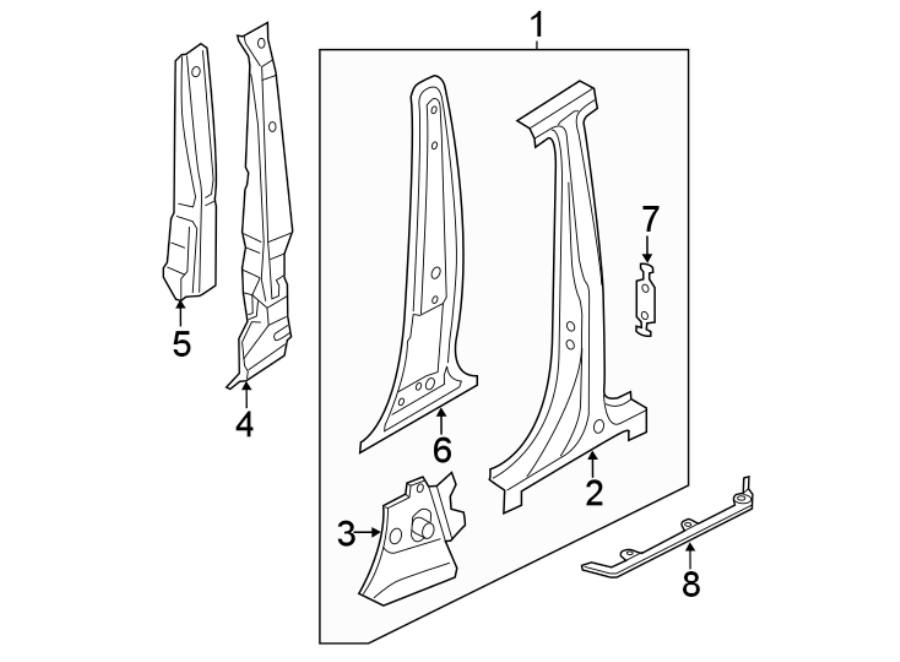 8PILLARS. ROCKER & FLOOR. CENTER PILLAR.https://images.simplepart.com/images/parts/motor/fullsize/1331624.png