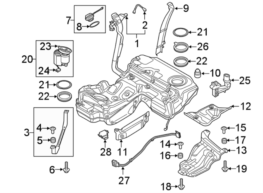 FUEL SYSTEM COMPONENTS.