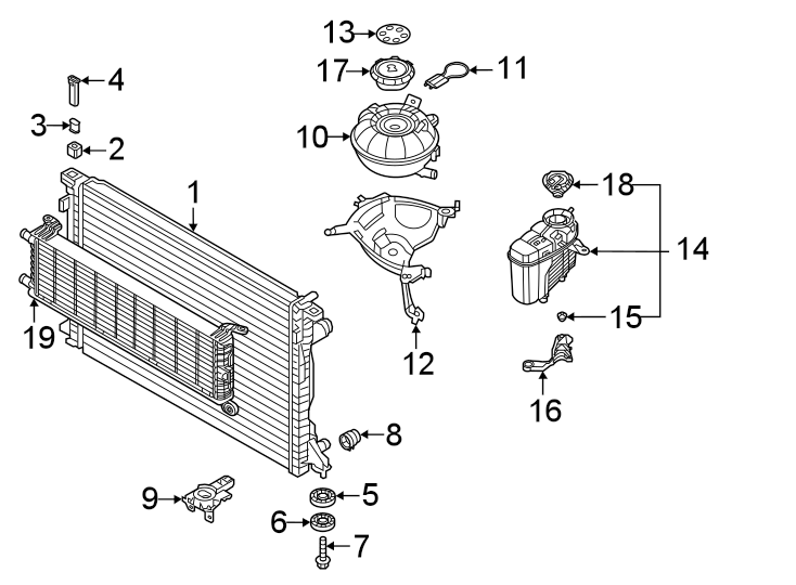 19Radiator & components.https://images.simplepart.com/images/parts/motor/fullsize/1332081.png