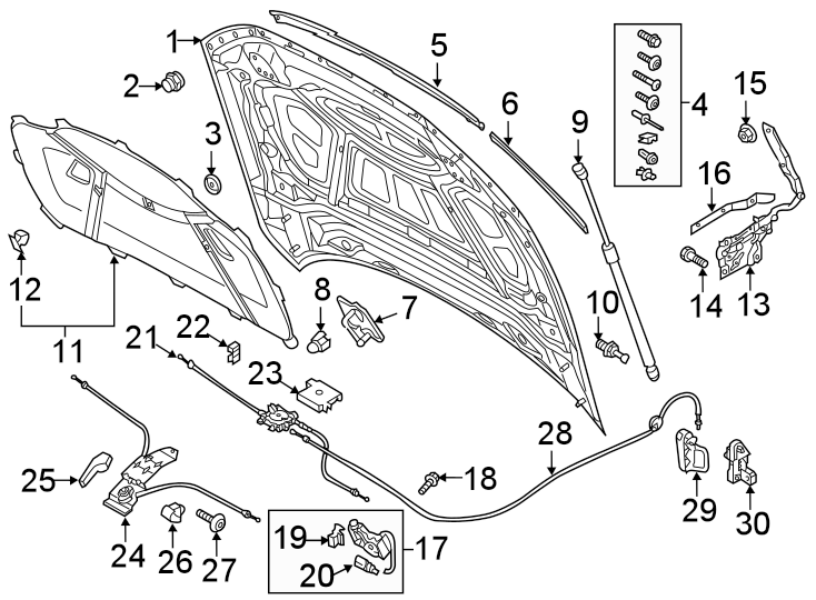 3Hood & components.https://images.simplepart.com/images/parts/motor/fullsize/1332145.png