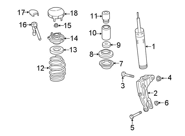 14Front suspension. Struts & components.https://images.simplepart.com/images/parts/motor/fullsize/1332340.png