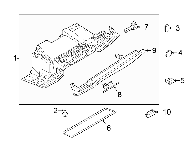 5Instrument panel. Glove box.https://images.simplepart.com/images/parts/motor/fullsize/1332435.png