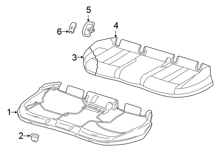 5Seats & tracks. Rear seat components.https://images.simplepart.com/images/parts/motor/fullsize/1332525.png