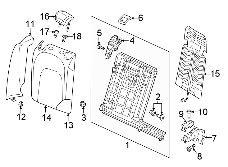 14Seats & tracks. Rear seat components.https://images.simplepart.com/images/parts/motor/fullsize/1332530.png