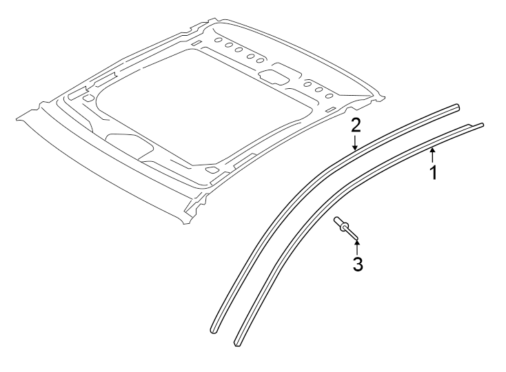 Roof. Exterior trim.