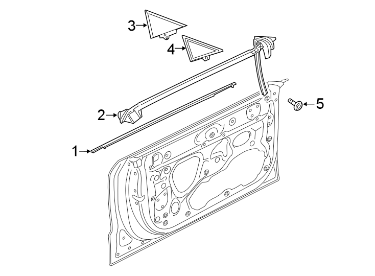 5Front door. Exterior trim.https://images.simplepart.com/images/parts/motor/fullsize/1332615.png