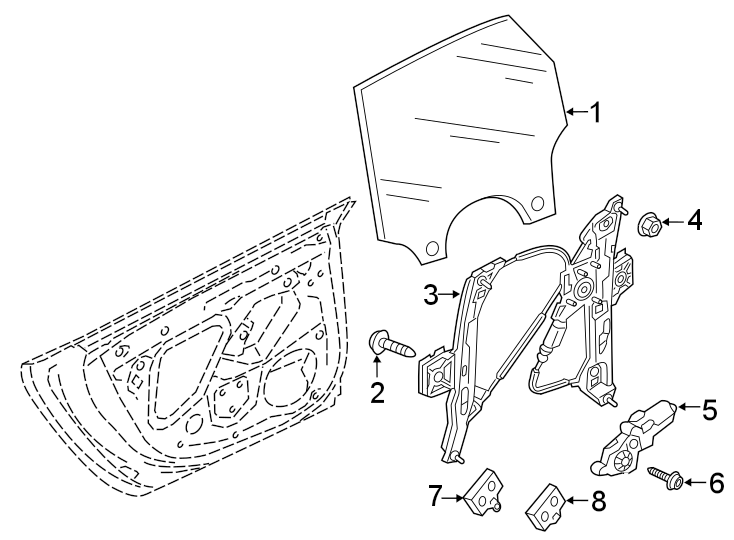 1Rear door. Glass & hardware.https://images.simplepart.com/images/parts/motor/fullsize/1332655.png