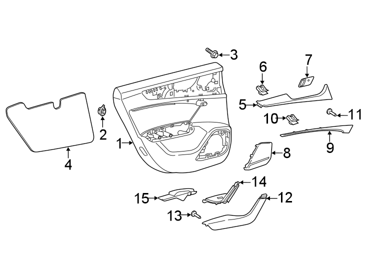 8Rear door. Interior trim.https://images.simplepart.com/images/parts/motor/fullsize/1332665.png