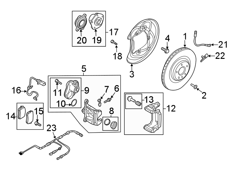 16Rear suspension. Brake components.https://images.simplepart.com/images/parts/motor/fullsize/1332718.png