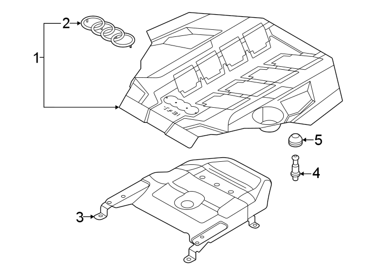 5Engine / transaxle. Engine appearance cover.https://images.simplepart.com/images/parts/motor/fullsize/1333285.png