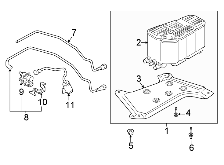 1Emission system. Emission components.https://images.simplepart.com/images/parts/motor/fullsize/1333310.png