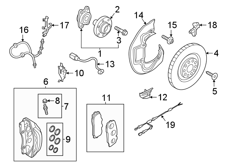 17Front suspension. Brake components.https://images.simplepart.com/images/parts/motor/fullsize/1333325.png