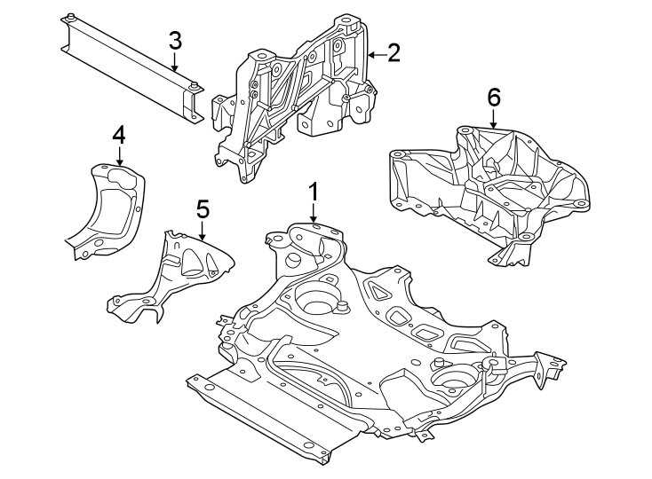 1Front suspension. Suspension mounting.https://images.simplepart.com/images/parts/motor/fullsize/1333357.png