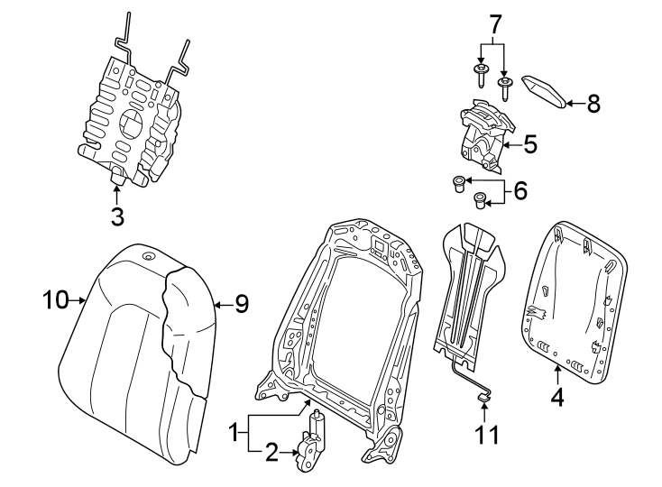 3Seats & tracks. Front seat components.https://images.simplepart.com/images/parts/motor/fullsize/1333515.png