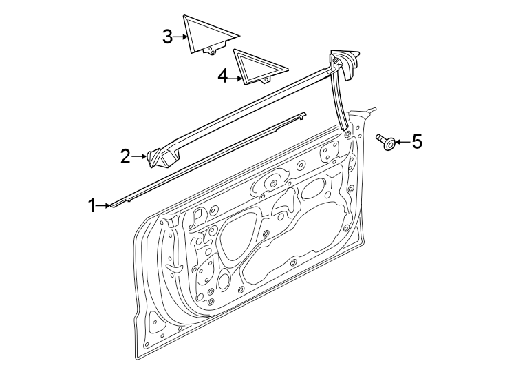 5Front door. Exterior trim.https://images.simplepart.com/images/parts/motor/fullsize/1333615.png