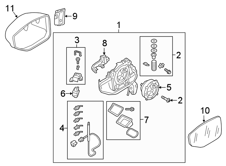 5Front door. Outside mirrors.https://images.simplepart.com/images/parts/motor/fullsize/1333620.png