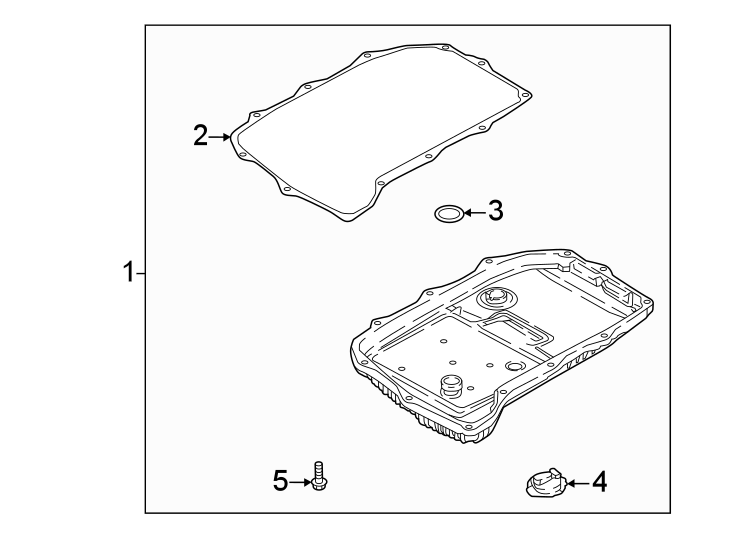 Engine / transaxle. Transaxle parts.