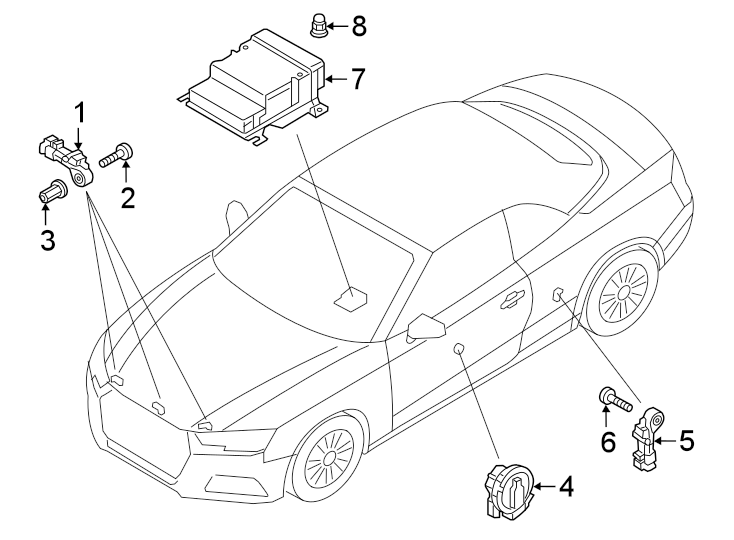 1Restraint systems. Air bag components.https://images.simplepart.com/images/parts/motor/fullsize/1335490.png