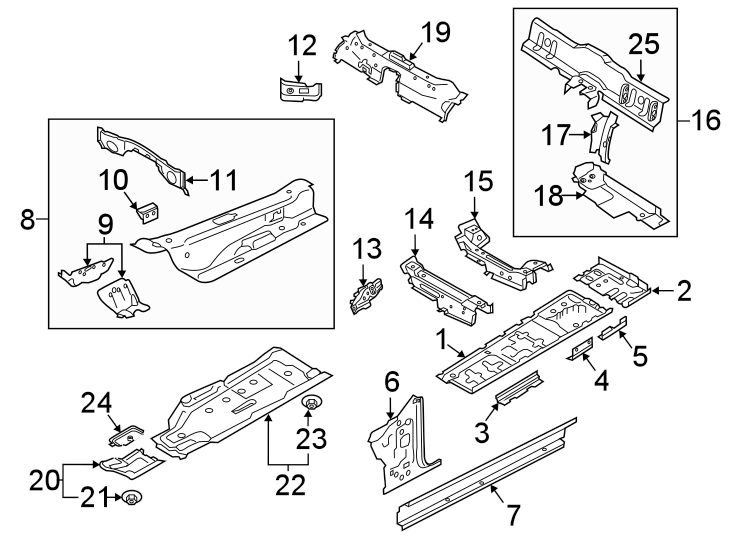 14Pillars. Rocker & floor. Floor & rails.https://images.simplepart.com/images/parts/motor/fullsize/1335635.png