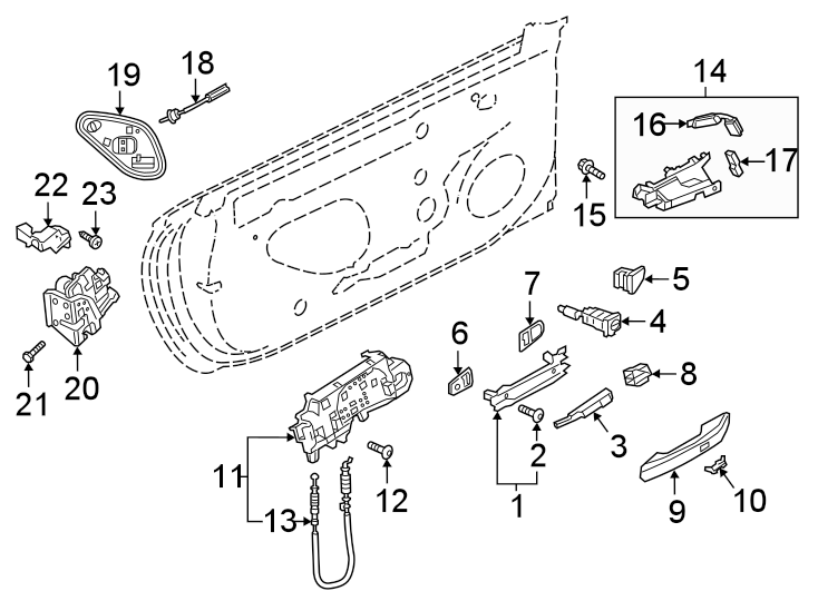 22Front door. Lock & hardware.https://images.simplepart.com/images/parts/motor/fullsize/1335670.png