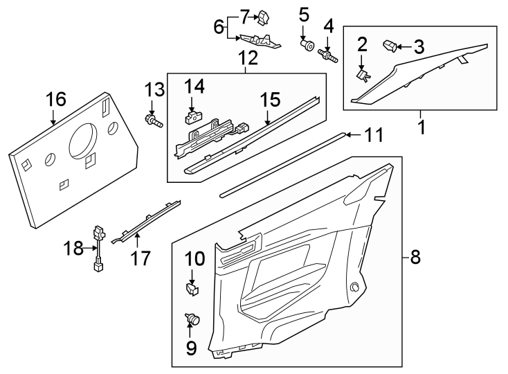 8Quarter panel. Interior trim.https://images.simplepart.com/images/parts/motor/fullsize/1335805.png