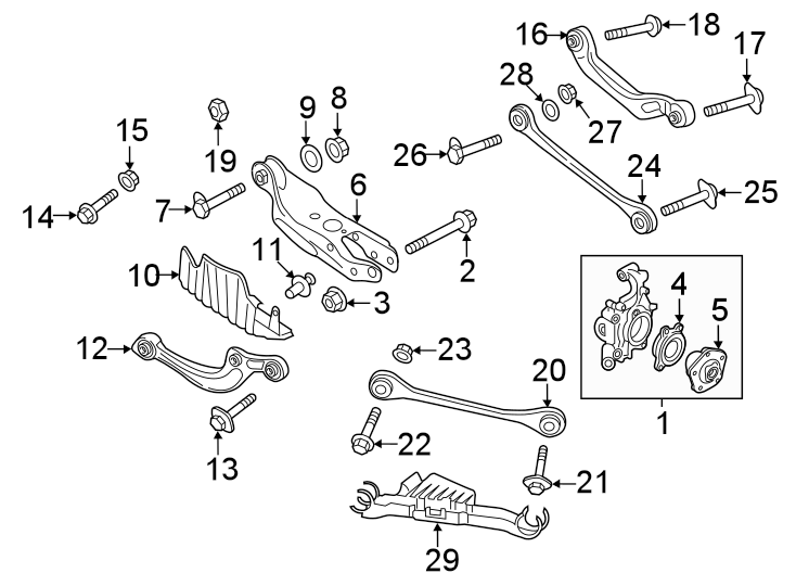 6Rear suspension. Suspension components.https://images.simplepart.com/images/parts/motor/fullsize/1335825.png