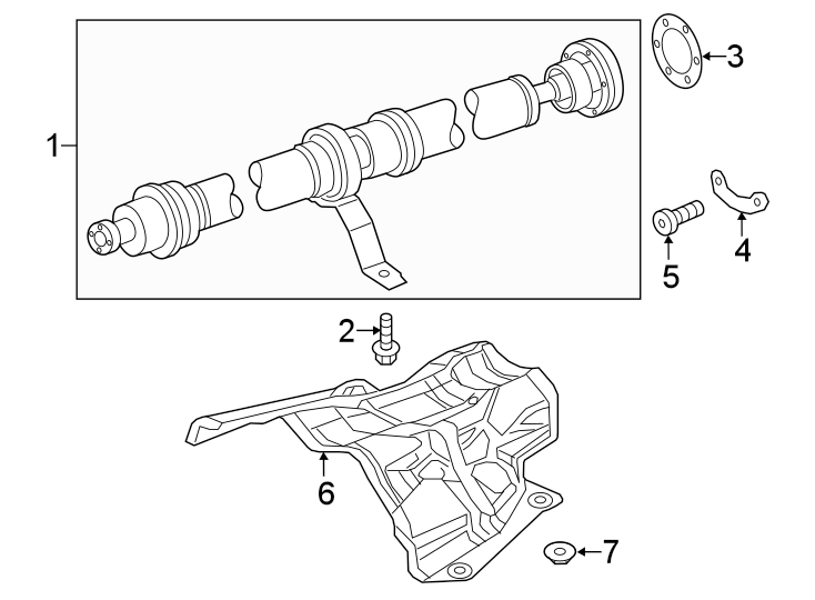 1Rear suspension. Drive shaft.https://images.simplepart.com/images/parts/motor/fullsize/1335855.png