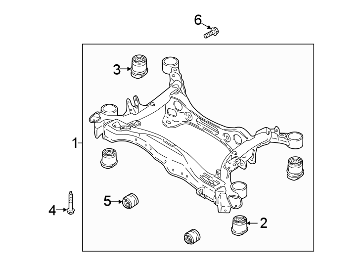 1Rear suspension. Suspension mounting.https://images.simplepart.com/images/parts/motor/fullsize/1335860.png