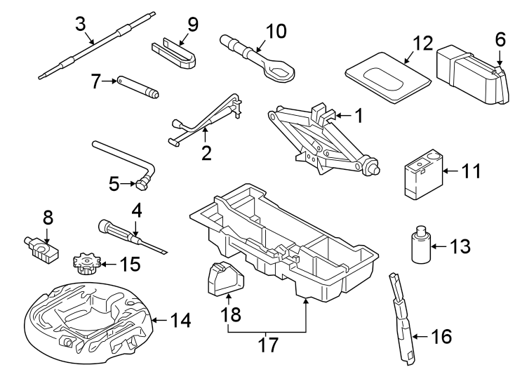 11Rear body & floor. Jack & components.https://images.simplepart.com/images/parts/motor/fullsize/1335905.png