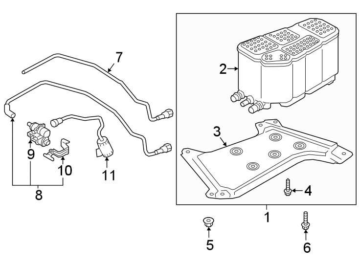 1Emission system. Emission components.https://images.simplepart.com/images/parts/motor/fullsize/1337300.png