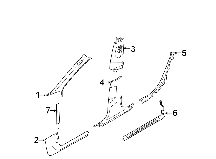 6Pillars. Rocker & floor. Interior trim.https://images.simplepart.com/images/parts/motor/fullsize/1337600.png