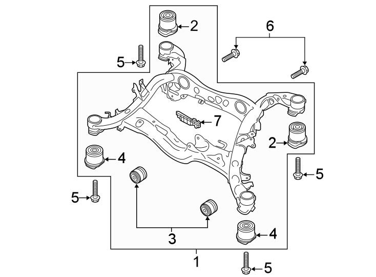 1Rear suspension. Suspension mounting.https://images.simplepart.com/images/parts/motor/fullsize/1337755.png